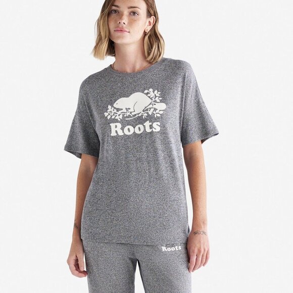 Roots Tops - Roots Logo 100% cotton jersey